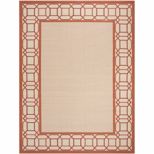 Safavieh MSR4266-231A11-8 Martha Stewart Large Rectangle Rugs, Cinnamon Stick - 8 ft. x 11 ft Perspective: front
