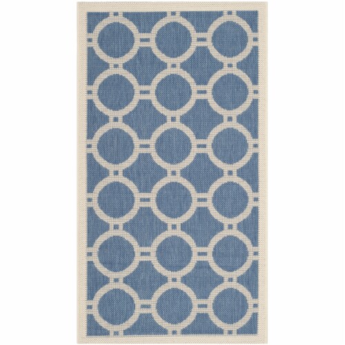 Safavieh Courtyard Blue Indoor Outdoor Rug 2' x 3'7, 1 Kroger
