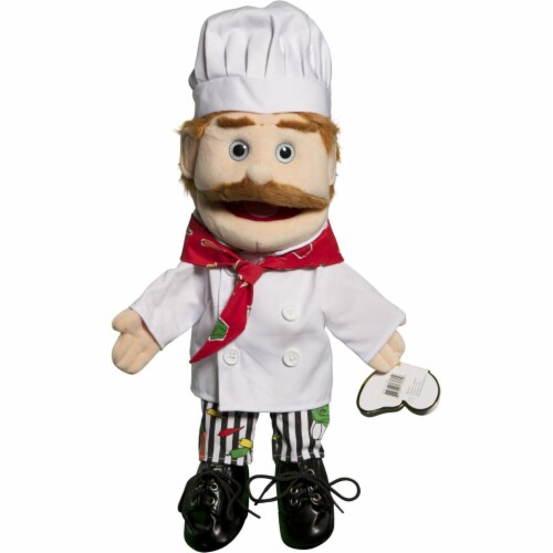 Sunny Toys GL1305 14 In. Dad Chef- Glove Puppet Perspective: front