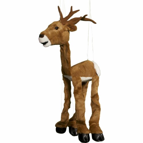 Sunny Toys WB998 Marionette Puppet - 38 in. - Large Elk Perspective: front