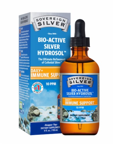 Sovereign Silver Bio-Active Silver Hydrosol Immune Support Perspective: front