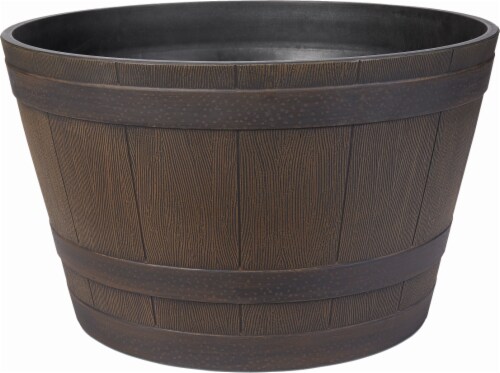 Fred Meyer Southern Patio Hdr Whiskey Barrel Kentucky Walnut