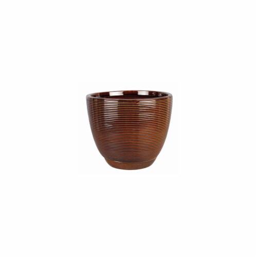 Southern Patio® Caylin Planter - Java Perspective: front