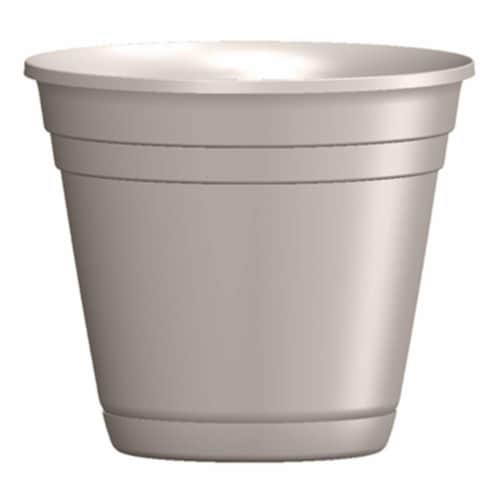 ATT Southern 256820 10 in. Riverl Planter, Taupe Perspective: front