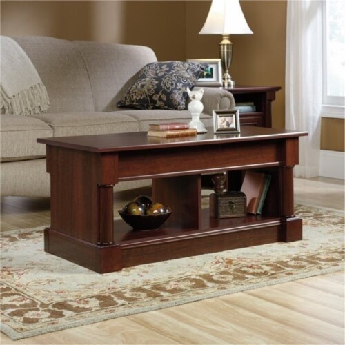 Cherry wood lift on sale top coffee table