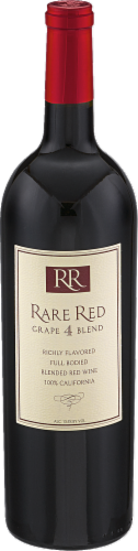 Rare Red 4 Grape Blend Perspective: front