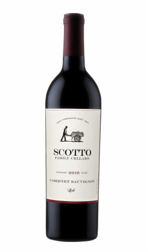 Scotto Cellars Cabernet Sauvignon Perspective: front