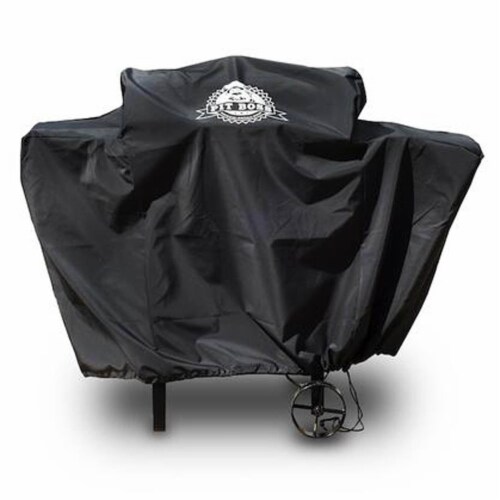 Pit Boss 73440 16 in. Black Exact Fit Grill Cover Perspective: front