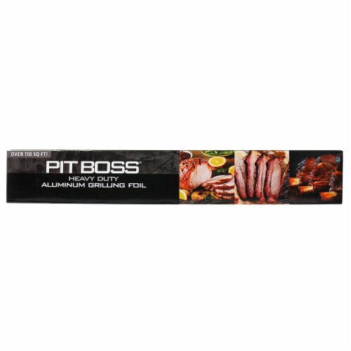 Pit Boss 12 x 75' All Purpose Aluminum Grilling Foil Heavy Duty One Roll 40435 Perspective: front