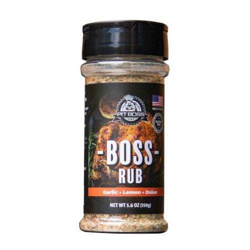 Pit Boss Garlic Lemon Onion Boss Rub Perspective: front