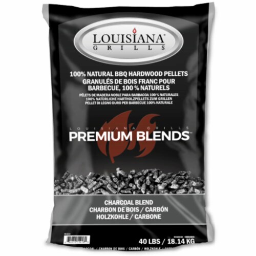 Louisiana Grills LSG55418 40 lbs Charcoal Blend Pellets Grills Perspective: front