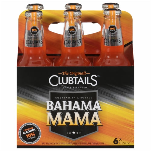 Clubtails™ Bahama Mama Cocktails Perspective: front