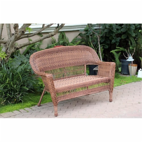 Jeco wicker store loveseat