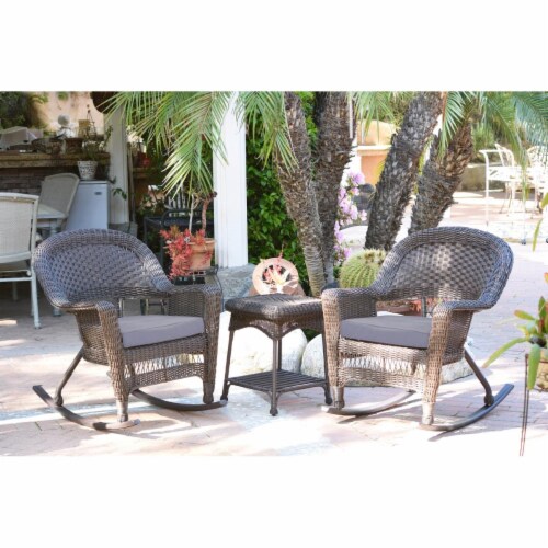 Jeco 3 piece wicker chair set 2025