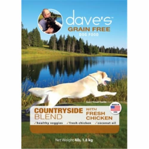 Daves Pet Food 685038112712 4 lbs Countryside Blend with Fresh Chicken Dry Dog Food Perspective: front