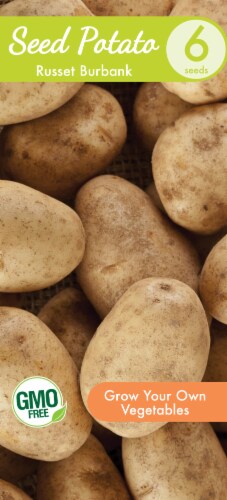 Garden State Bulb Potato Russet Burbank Seeds Perspective: front