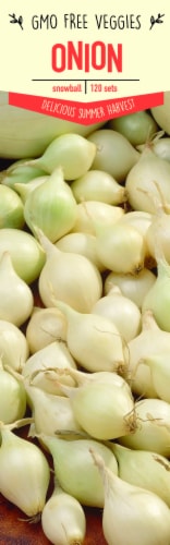 Garden State Bulb Snowball Onion Sets Perspective: front