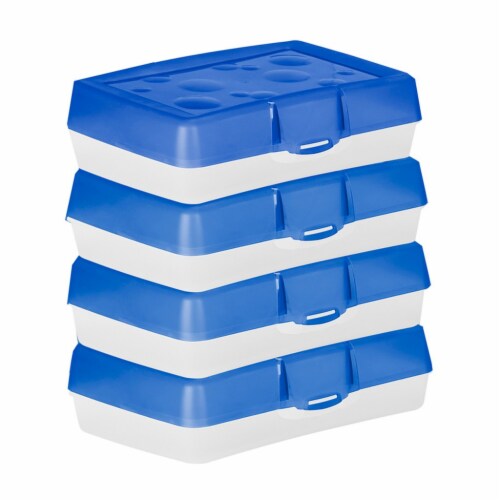 Kroger Solid Sandwich Container - Blue, 1 ct - Kroger