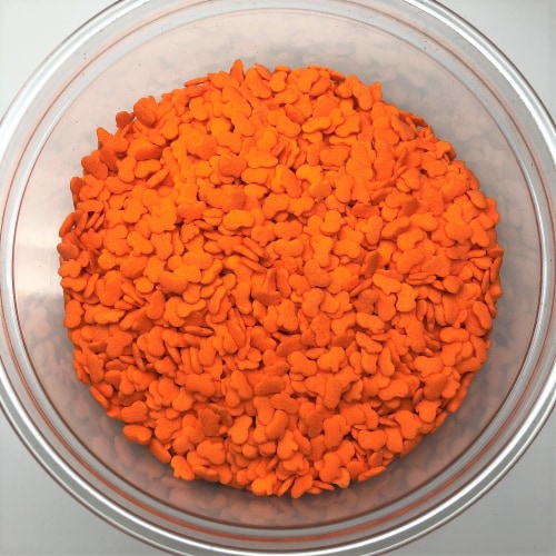 Fall Pumpkin Shapes Orange Bakery Toppings Sprinkles Pumpkins 8 ounces Perspective: front