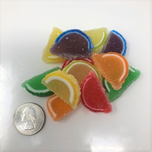 Cavalier Candies Fruit Slices Miniature Assorted flavors 5 pounds Perspective: front