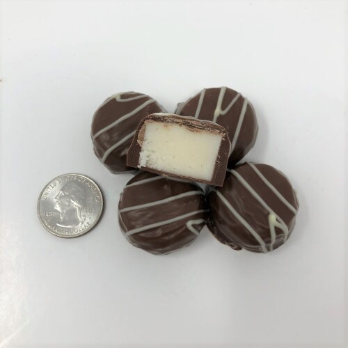 Gourmet Vanilla Butter Creams Milk Chocolate Buttercream Candy 1 pound Perspective: front