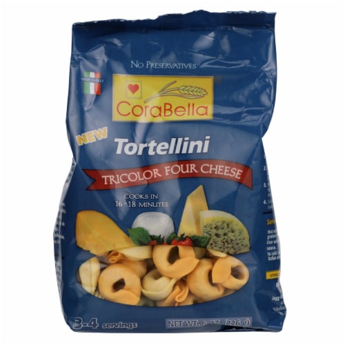 Corabella Tricolor Four Cheese Tortellini Perspective: front