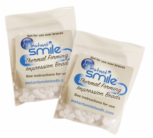 Instant Smile Teeth 3 Pack Thermal Fitting Beads Temporary Tooth