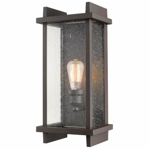 Fallow 1 Light Outdoor Wall Sconce Perspective: front