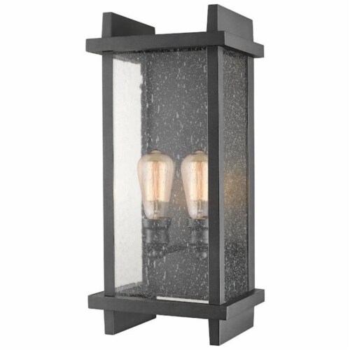 Fallow 2 Light Outdoor Wall Sconce Perspective: front