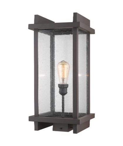 1 Light Outdoor Post Mount Fixture - 565PHBS-DBZ Perspective: front