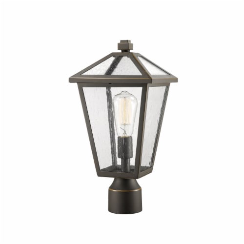 Z-Lite 1 Light Outdoor Post Mount Fixture Perspective: front
