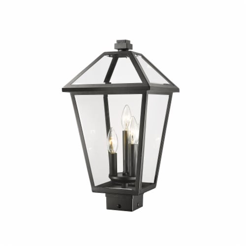 Z-Lite 3 Light Outdoor Post Mount Fixture Perspective: front