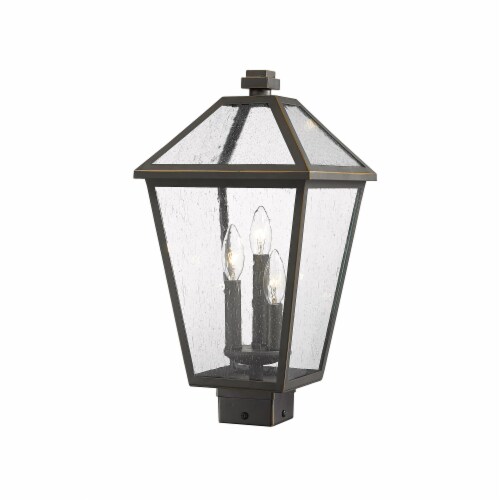 Z-Lite 3 Light Outdoor Post Mount Fixture Perspective: front