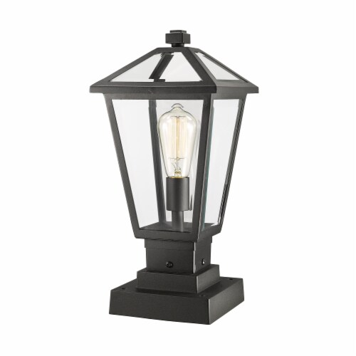 Z-Lite 1 Light Outdoor Pier Mounted Fixture Perspective: front