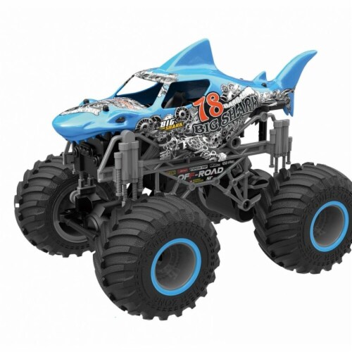 CIS Associates 1 16 Scale Big Wheel Toy Truck with Shark Body 44