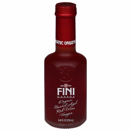 Fini Organic Barrel Aged Red Wine Vinegar Perspective: front