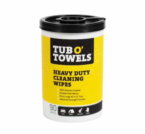 Tub O Towels Heavy Duty Multi Surface Cleaning Wipes 90 Count Per Canister New 