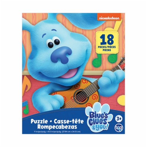 Nickelodeon Bluesclues Puzzle Perspective: front