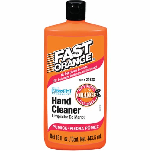 Fast Orange Smooth Lotion Hand Cleaner, Citrus, Bottle w/Pump, 1 gal