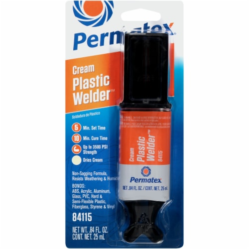 Permatex® Weather Resistant Plastic Welder Adhesive Perspective: front