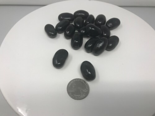 Jumbo Licorice Jelly Beans 5 pounds Perspective: front