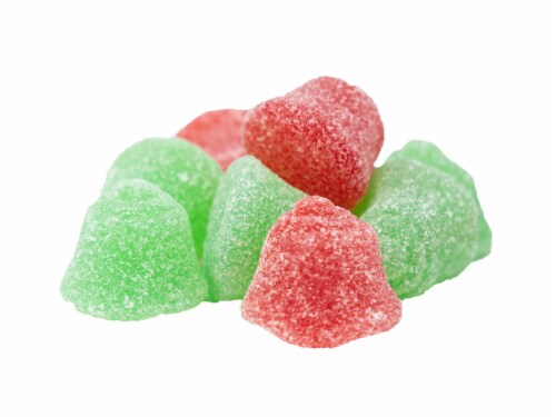 Christmas Gum Drops Red Green Christmas candy 2 pounds Perspective: front