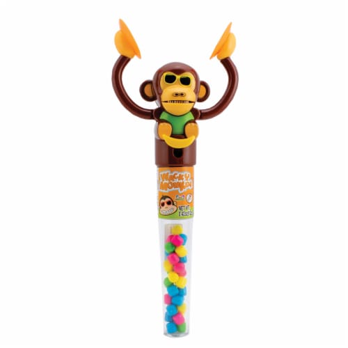 Kidsmania Wacky Monkey Novelty Candy Perspective: front