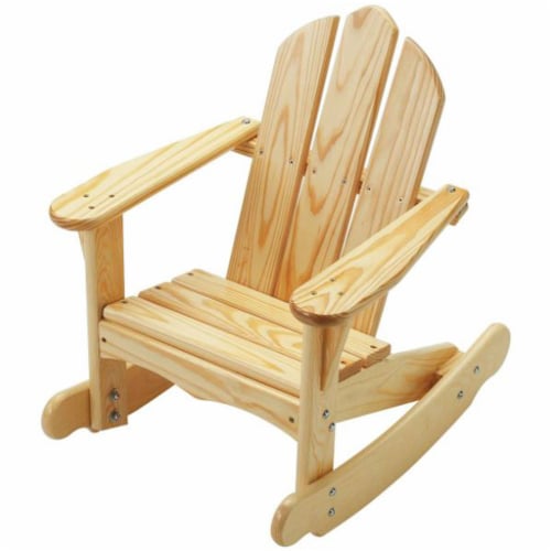 Unfinished wood rocking chair child shop