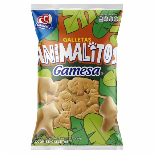 Gamesa® Animalitos Animal Cookies Perspective: front