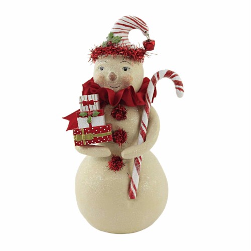 Heather Myers Hammond Polyresin Christmas Snow Man 55483 Perspective: front