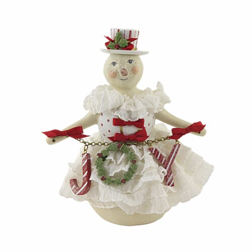 Heather Myers Haylee Polyresin Snowwomen Joy Christmas 55482 Perspective: front