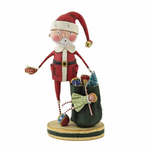 Lori Mitchell Santa & His Sack Polyresin Christmas Claus Presents 13332, 1 Kroger
