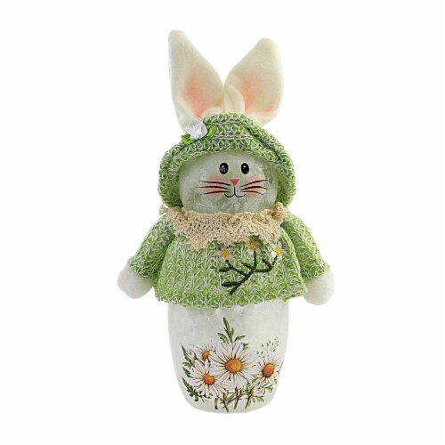 Spring Bunny Stony Creek Lighted 7 Round Glass Spring Bunny Stony Creek Lighted 7 Round Glass