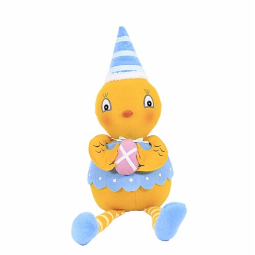 Easter Dottie Shelf Sitter Fabric Egg Felt A5258 Chick Perspective: front